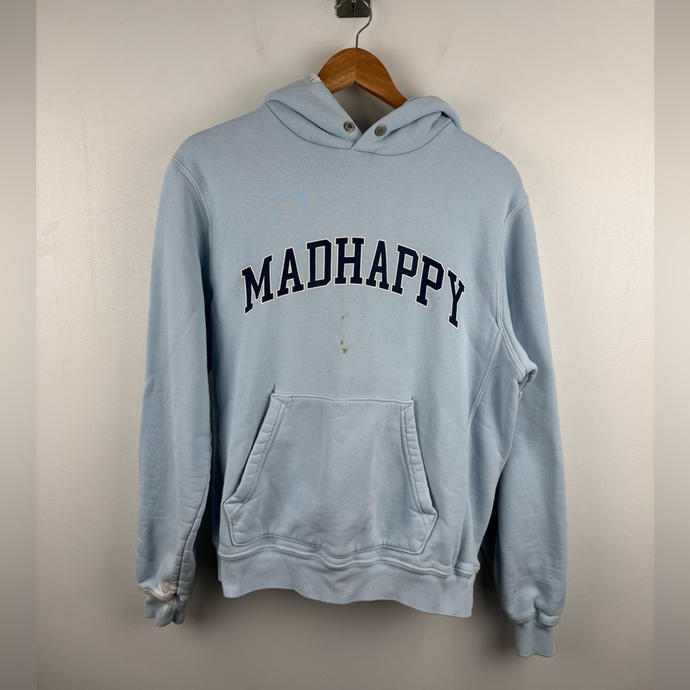 Madhappy Women Campus Snap Fleece Hoodie Size XS